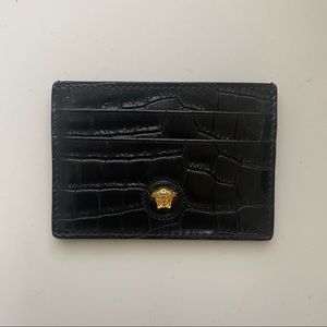 Versace card holder wallet